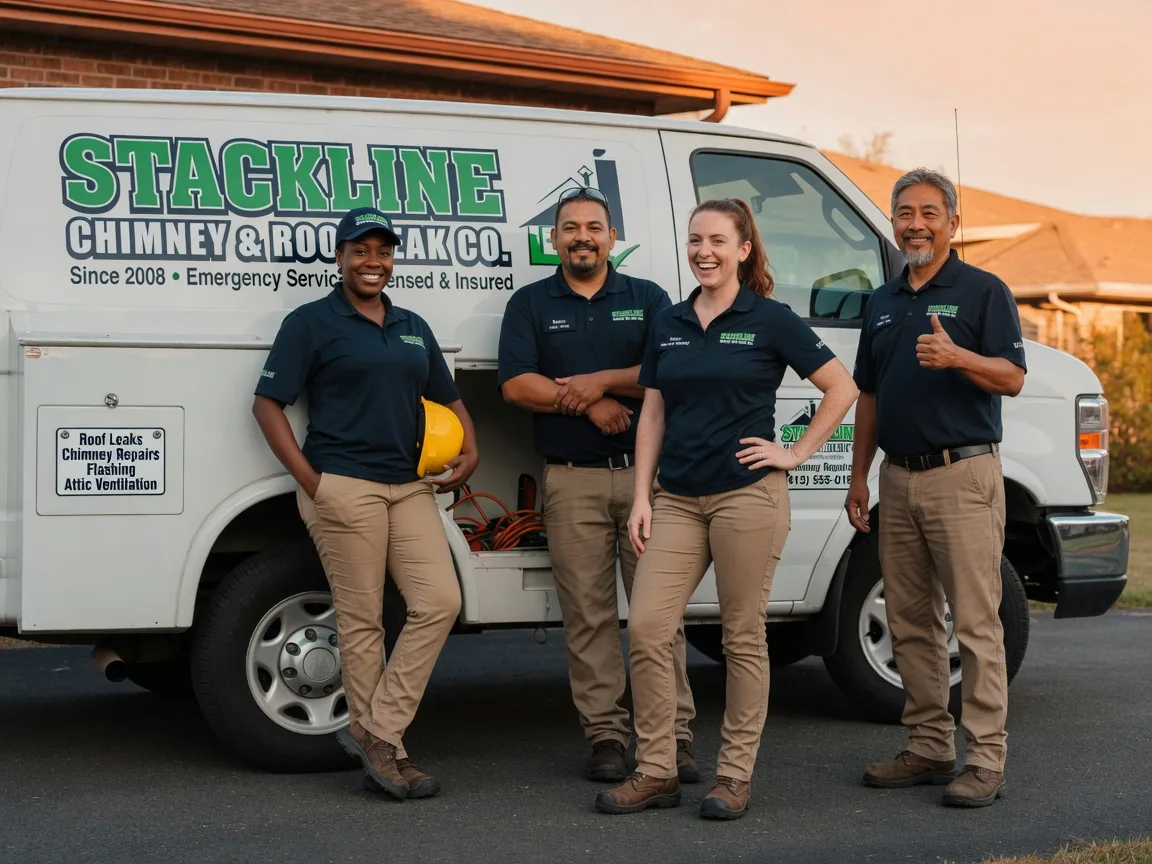 Chimney flashing repair company in Chilton, TX